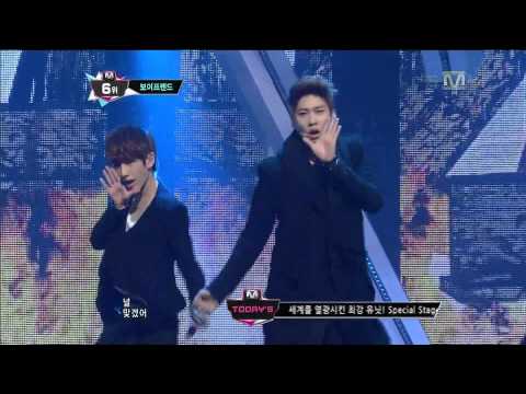 [FULL HD][130131] BOYFRIEND - IYAH @Mnet M!Countdown Goodbye Stage