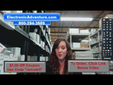 Samsung BN59-01175N Coupon $5 Off Remote Control Smart LED HDTV (BN5901175N) ElectronicAdventure.com