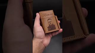 Personalized Leather Cigarette Case | Unique Handmade Design