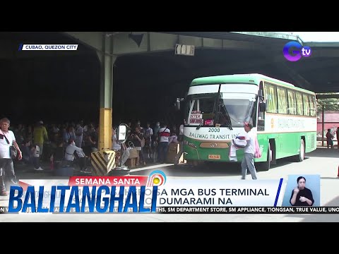 Mga pasahero sa mga bus terminal sa EDSA-Cubao, dumarami na BT