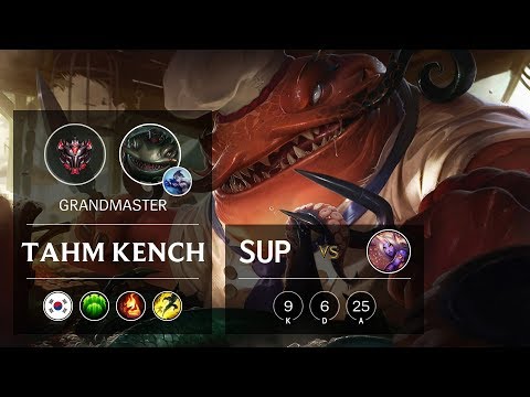 Tahm Kench Support vs Soraka - KR Grandmaster Patch 9.22