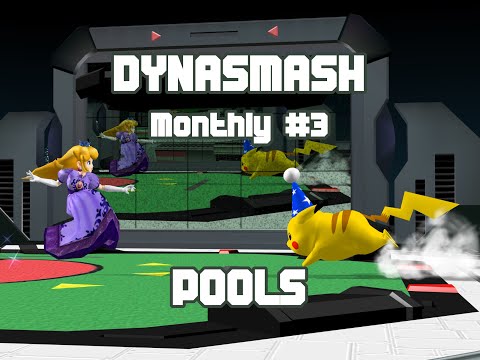 Dynasmash Monthly #3 - Pools - Super Smash Bros. Melee - ft. Noxxa, Thom, Sif, Kelvin & more