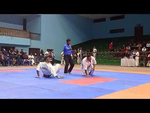 SHANY SHING SUNAR(red)ARMY vs SUJAN GHALE (White) NATIONAL BAJRA KYOKUSHIN KARATE TOURNAMENT 2078