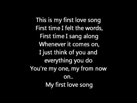 My First Love Song video