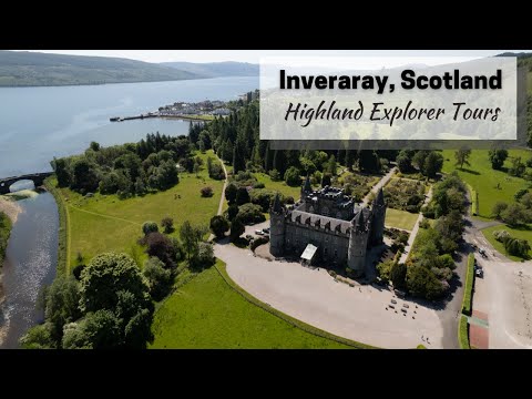 Inveraray, Scotland 4K Drone Footage