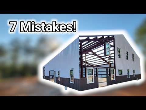 7 Mistakes to Avoid When Building a Barndominium!