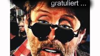 Sandler-Joe gratuliert Wolfgang Ambros zu seinem 60. Geburtstag