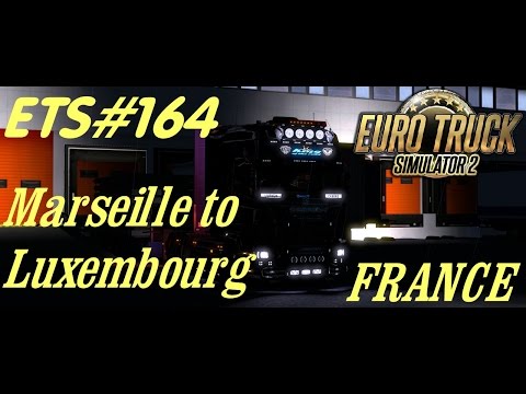 ETS#164  FRANCE   Transporting wall panel from Marseille to Luxembourg 791 KM