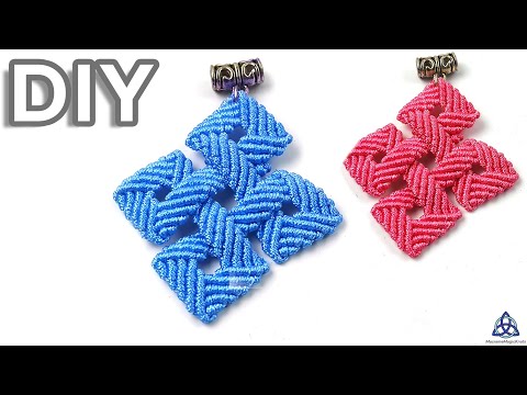 Easy Macrame Knots Craft Macrame Celtic Button Knot Ranger Beads DIY