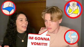 Boyfriend Reacts To Things Girls DO But WON&#39;T Admit! | Andrea &amp; Lewis