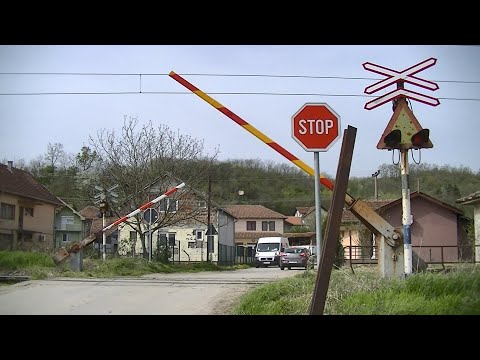 Spoorwegovergang Bukovče (Буковче) (SRB) // Railroad crossing // Железнички прелаз
