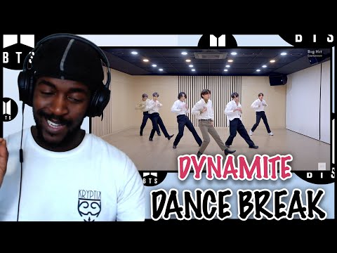 DANCER REACTS [CHOREOGRAPHY] BTS (방탄소년단) 2020 MMA 'Dynamite' Dance Break Practice REACTION
