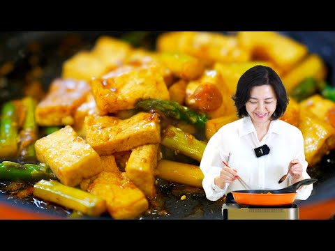 Tofu and Asparagus Stir Fry