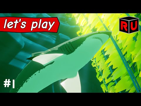 Swimming with Sharks! | Let's play ABZU playthrough ep 1 (PC gameplay)