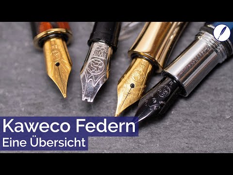 Die Kaweco Federn. Eine Übersicht über das Sortiment