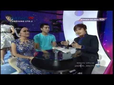 Deni Darko Meramal Julia Perez dan Mukhlis Security MNCTV - Konser Seleksi KDI 2015 (1/4)
