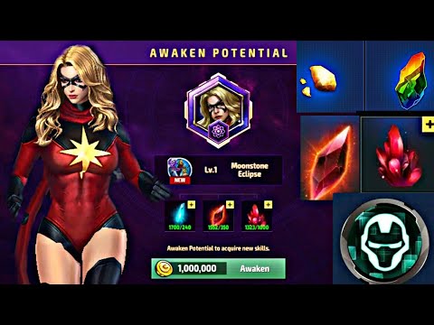 Moonstone Awakened & Transcend Full Cost Details - Marvel Future Fight
