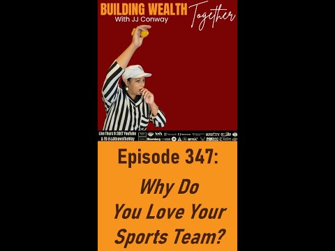 BWT 347 JWJJ Why Do You Love Your Sports Team Portrait