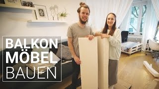 Lounge aus Holzpaletten selber bauen | DIY