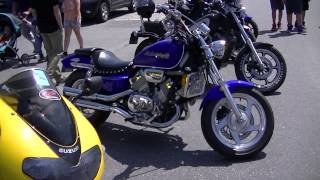 preview picture of video 'Stephenville Car Show (video of motorcycles)'