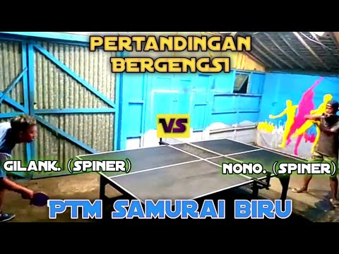 Gilang sepiner vs Nono sepiner latihan bersama di PTM samurai biru##bantusubcribe
