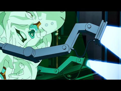 Invincible 1x07 Robot scene. We've been growing you a new body. It’s perfect