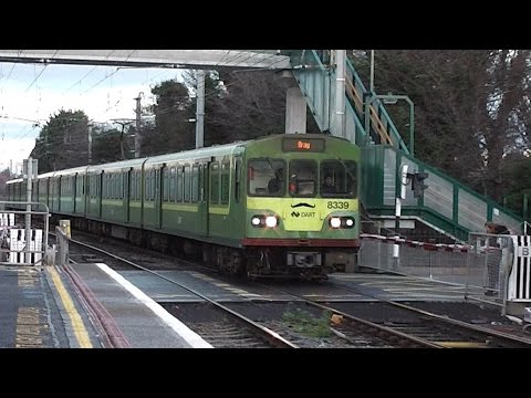 Irish Rail Dart Train number 8339 - Bray Station, Wicklow