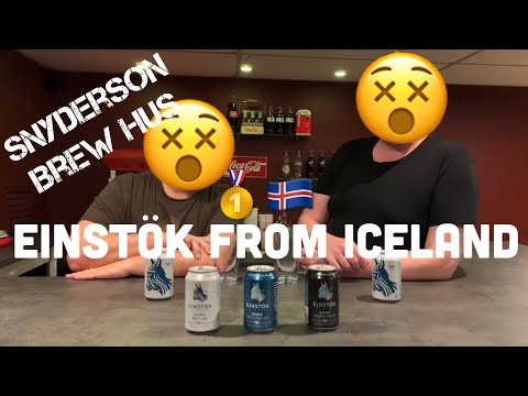 Einstök beer tasting by the fat guys.