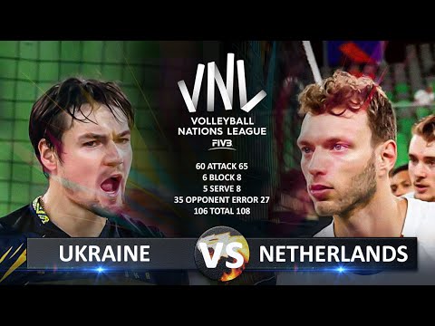 Ukraine vs Netherlands | Men's VNL 2025