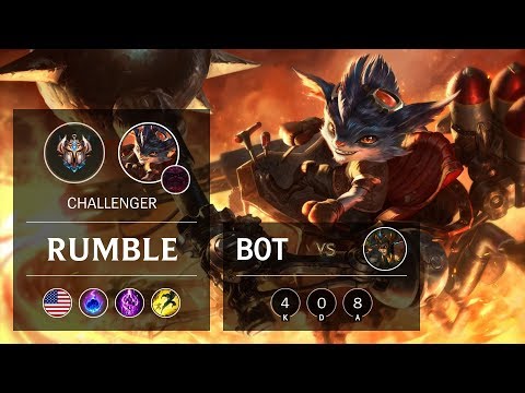 Rumble Bot vs Cassiopeia - NA Challenger Patch 9.19