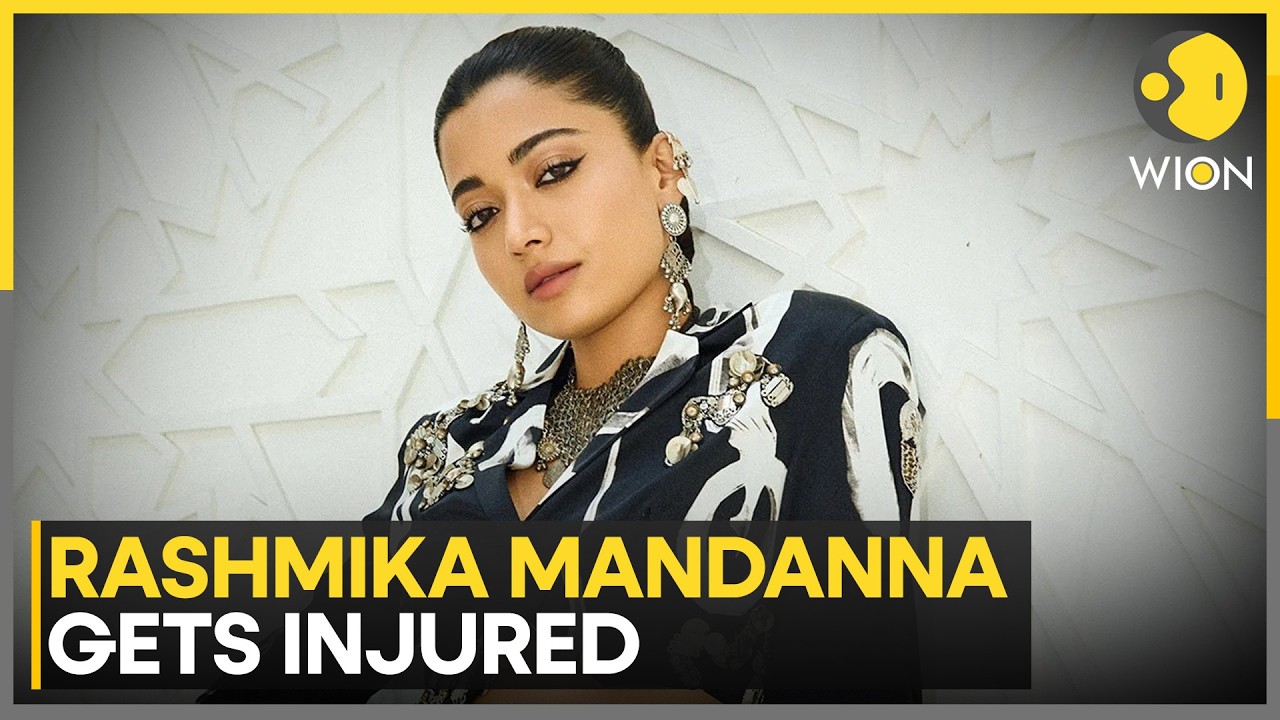 Rashmika Mandanna Injured While Filming Dance Sequence | WION News