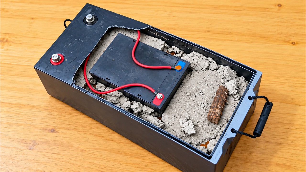 Stop everything and build this from old lead acid battery! You'll be SHOKED