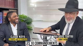 ÉMISSION SPÉCIALE - Rav David Touitou avec Claude Njoya - LES 10 COMMANDEMENTS