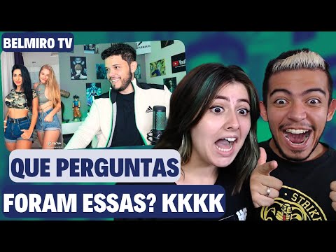 REACT (Belmiro TV) Answering women with ultra-powerful sincerity, part 3