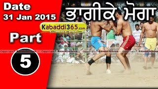 Bhagike (Moga)  Kabaddi Tournament 31 Jan 2015 Part 1 by Kabaddi365.com