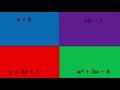 Three Of These Things Expressions And Equations