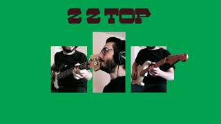 Hot, Blue and Righteous - ZZ Top Cover (Guitar/Bass TAB Included)
