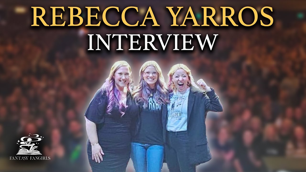 Interview w/ REBECCA YARROS Talking ONYX STORM | Fantasy Fangirls Podcast