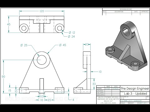 Solid Edge 2024 Tuturial - Lab 3   Updated