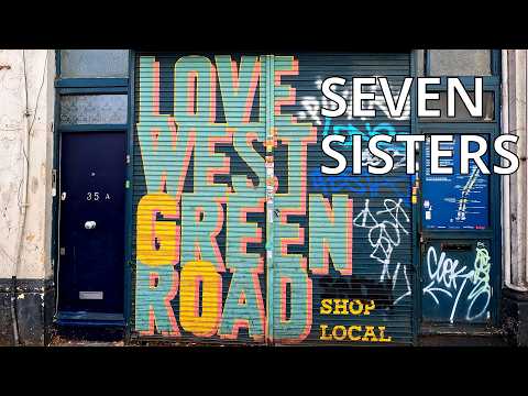 TOTTENHAM, SEVEN SISTERS, WEST GREEN RD – Saturday Afternoon Walk / London N15 – N116 [4K]