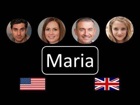 How to pronounce Maria