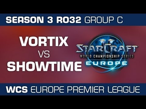 VortiX vs. ShoWTimE - Group C Ro32 - WCS Europe Season 3 - StarCraft 2