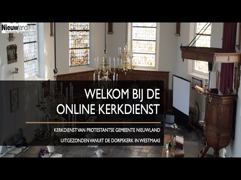 Kerkdienst 21 maart 2021 - ds. J. Aarnoudse uit Dordrecht