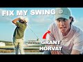 Grant Horvat gives my Very First Golf Lesson