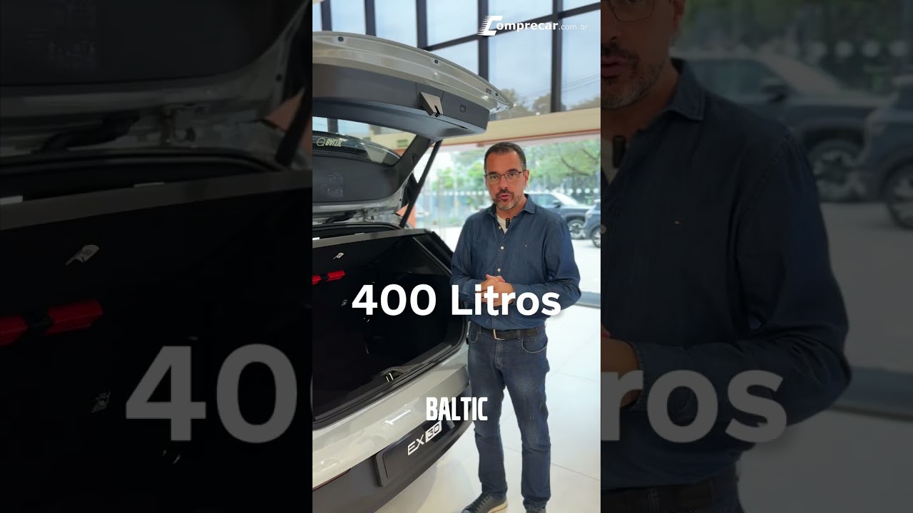 Você sabe como é o porta malas do Volvo EX30?
