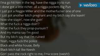 Young Thug W.T.F You Doin (ft. Quavo, Duke, Rich The Kid) [Lyrics on screen]