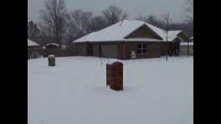 preview picture of video 'Bella Vista Arkansas Snow  -  Part Three'