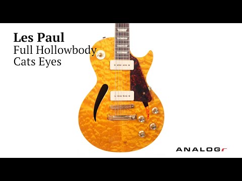 1989 Les Paul Full Hollowbody Maple Cats Eye - Only One Ever