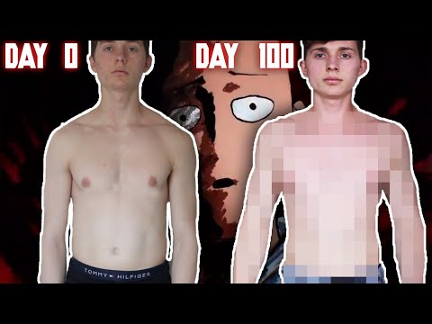 I Trained Like "One Punch Man" For 100 Days (100 Push-ups, 100 Squats, 100 Sit-ups, 10KM Run)