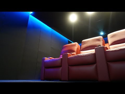 Besuch im Heimkino "The Dark Room" - wir bauen auch Dein Heimkino!